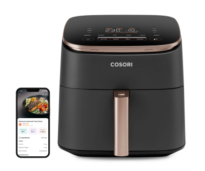 AirFryer i frytkownica beztłuszczowa Cosori Air Fryer TurboBlaze CAF-DC602-KEUR kosz ceramiczny 6L